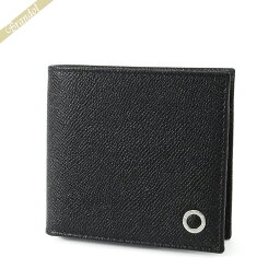 ブルガリ 二つ折り財布（メンズ） ブルガリ BVLGARI 財布 メンズ 二つ折り財布 ブルガリ・ブルガリ マン レザー ブラック 30396 BLK | ブランド
