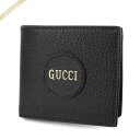 グッチ 二つ折り財布（メンズ） グッチ GUCCI 財布 メンズ 二つ折り財布 ロゴ レザー ブラック 643875 DJ20N 1000 | ブランド