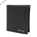 カルバン・クライン 二つ折り財布 メンズ カルバンクライン Calvin Klein 財布 メンズ 二つ折り財布 ブラック K50K510593BAX | コンビニ受取 ブランド