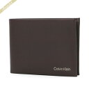 カルバンクライン Calvin Klein 財布 メンズ 二つ折り財布 ブラウン K50K510599BAR | コンビニ受取 ブランド