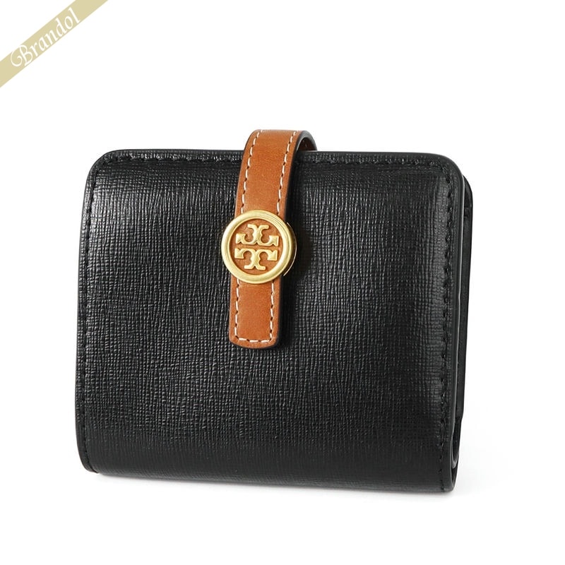 トリーバーチ 財布（レディース） トリーバーチ TORY BURCH 財布 レディース 二つ折り財布 ROBINSON マルチカラー ブラック系 142751 001 | コンビニ受取 ブランド