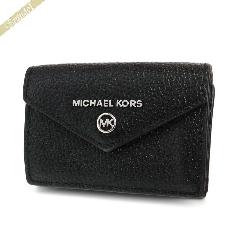 マイケルコース MICHAEL KORS 財布 レディース 三つ折り財布 ブラック 32F2ST9E1L 001 コンビニ受取 ブランド