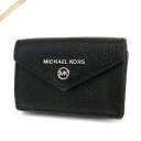 マイケル・コース 三つ折り財布 レディース マイケルコース MICHAEL KORS 財布 レディース 三つ折り財布 ブラック 32F2ST9E1L 001 | コンビニ受取 ブランド