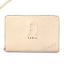 フルラ FURLA 財布 レディース 二つ折り財布 RITA レザー ラウンドファスナー ベージュ PDS7FRI E35000 B4L00 | コンビニ受取 ブランド