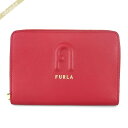 フルラ 財布 レディース フルラ FURLA 財布 レディース 二つ折り財布 RITA レザー ラウンドファスナー レッド系 PDS7FRI E35000 RUB00 | コンビニ受取 ブランド