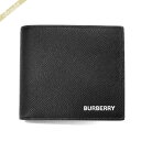 バーバリー BURBERRY 財布 メンズ 二つ折り財布 グレイニーレザー ウォレット ブラック 8014656 | コンビニ受取 ブランド