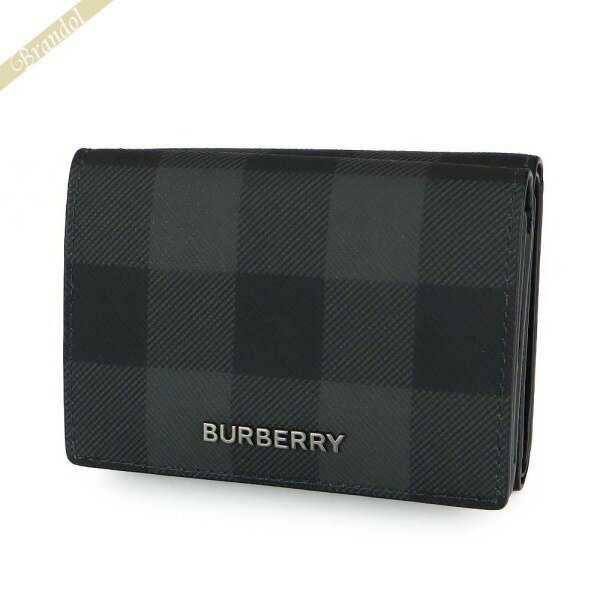 バーバリー バーバリー BURBERRY 財布 メンズ 三つ折り財布 ヴィンテージチェック グレー 8062606 | ブランド
