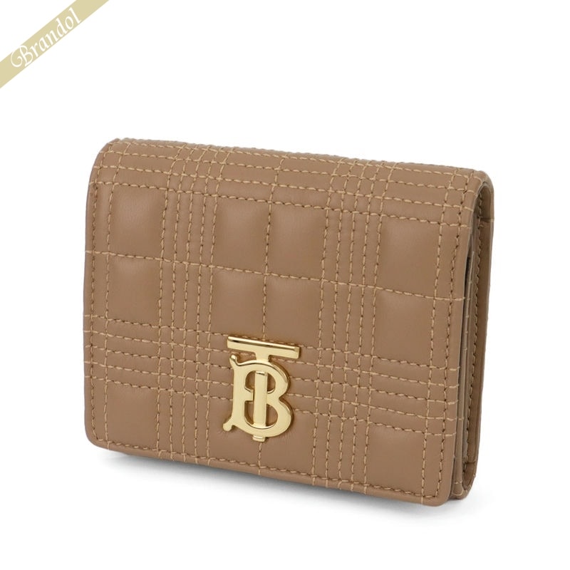 バーバリー 財布（レディース） バーバリー BURBERRY 財布 レディース 三つ折り財布 TBロゴ ベージュ系 8054375 | ブランド