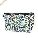 レスポートサック ポーチ（レディース） レスポートサック LeSportsac ポーチ MEDIUM SLOAN COSMETIC ドット風柄 ホワイト系マルチカラー×ブラック 2725 E446 | ブランド