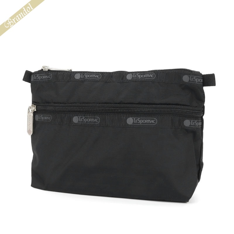 レスポートサック ポーチ（レディース） レスポートサック LeSportsac ポーチ COSMETIC CLUTCH 無地 ブラック 7105 5982 | コンビニ受取 ブランド