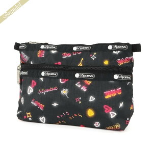 쥹ݡȥå LeSportsac ݡ COSMETIC CLUTCH ͥ 塼 ֥å 7105 E481 | ӥ˼ ֥