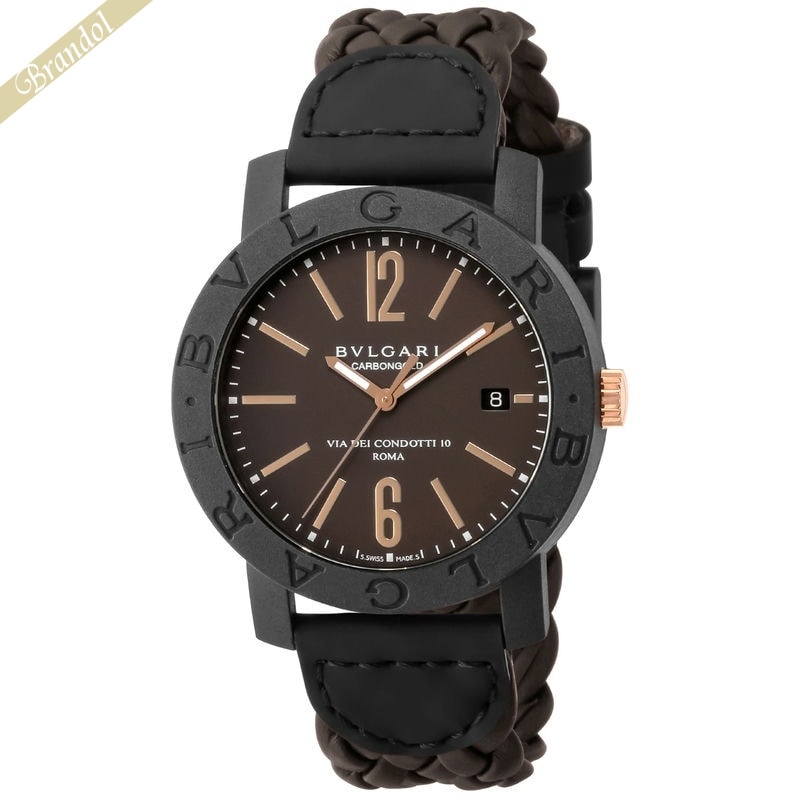 ブルガリ BVLGARI メンズ腕時計 ブルガリブルガリ 40mm 自動巻き ブラック BBP40C11CGLD | ブランド