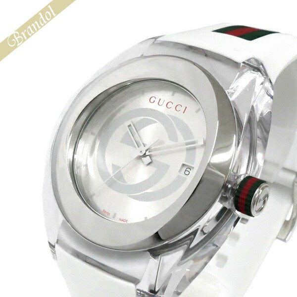 グッチ 腕時計（メンズ） グッチ GUCCI メンズ腕時計 SYNC グッチシンク 46mm シルバー×ホワイト系 YA137102A | ブランド