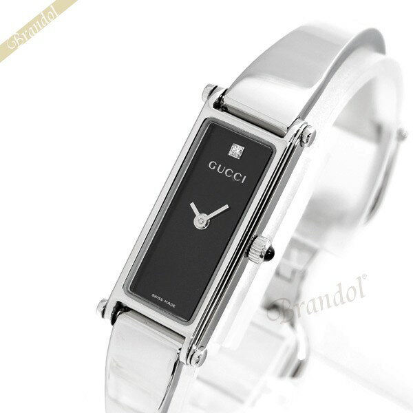 グッチ 腕時計（レディース） グッチ GUCCI レディース腕時計 1500 1Pダイヤ ブラック YA015555 | ブランド