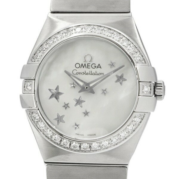 オメガ OMEGA 腕時計 レディース Constellation コンステレーション 24mm ホワイトパール×シルバー 123.15.24.60.05.003 | ブランド【最大2400円クーポン 3/17 13:59迄】