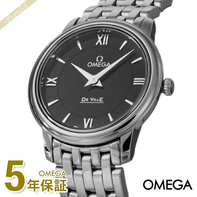 オメガ OMEGA レディース レディース腕時計 De Ville Prestige デ・ヴィル プレステージ 27.4mm ブラック×シルバー 424.10.27.60.01.001 | ブランド