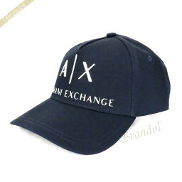 アルマーニエクスチェンジ ARMANI EXCHANGE メンズ 帽子 AX ロゴ キャップ ネイビー 954039 CC513 37735 | コンビニ受取 ブランド