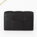 ボッテガヴェネタ BOTTEGA VENETA 名刺入れ メンズ レディース カセット 革編み カードケース ブラック 651396 V3UO3 8803 | ブランド【最大3300円クーポン8/24 23:59迄】