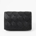 ボッテガヴェネタ BOTTEGA VENETA 財布 メンズ レディース 三つ折り財布 イントレチャート 革編み レザー ブラック 690568 V3UH2 8425 | ブランド【最大3300円クーポン8/24 23:59迄】