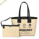 《最大5500円クーポン配布中_5/14 11:59迄》バーバリー BURBERRY レディース トートバッグ ロゴ ミニトートバッグ ベージュ 8063120...