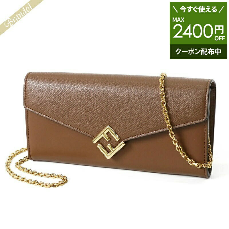 《クーポンで2400円OFF_23日24時迄》フェンディ FENDI レディース ショルダーバッグ お財布ショルダー ブラウン 8M0365 0ALV4 F1NX9 | ブランド