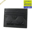 《P3倍&クーポンで500円OFF》エンポリオアルマーニ EMPORIO ARMANI メンズ カードケース イーグルロゴ エンボス ブラック YEM320 Y...