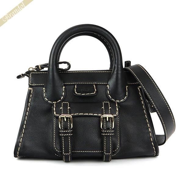 クロエ Chloe ショルダーバッグ レディース EDITH エディス ミニ 2wayバッグ ブラック CHC21WS451F43 001 | ブランド