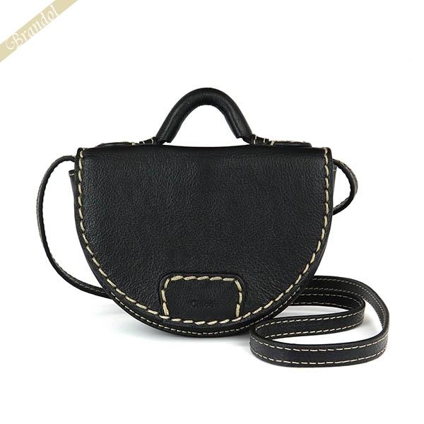 クロエ Chloe ショルダーバッグ レディース EDITH エディス ナノ ブラック CHC22UP221F43 001 | コンビニ受取 ブランド