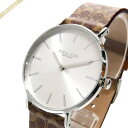 コーチ COACH 腕時計 レディース Perry ペリー シグネチャー柄ベルト 36mm シルバー×ベージュ 14503122 | コンビニ受取 ブランド