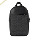 《最大5500円クーポン配布中_5/14 11:59迄》コーチ COACH メンズ ボディバッグ シグネチャー 縦型 ブラック系 3102 QBCHR | コン...