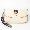 コーチ COACH レディース クラッチバッグ ロケット レザー リストレット ホワイト×レッド F10850 LHCHK | コーチアウトレット コンビニ受取 ブランド