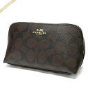 《最大5500円クーポン配布中_5/14 11:59迄》コーチ COACH ポーチ シグネチャー コスメポーチ ブラウン F53385 IMAA8 | コーチア...