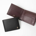 ダンヒル dunhill 財布 メンズ 二つ折り財布 BELGRAVE ベルグレイブ レザー ビルホールド 4cc コインパース ブラック×ブラウン L2S832A | コンビニ受取 ブランド