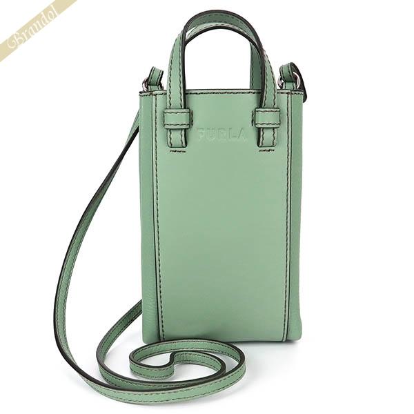 Furla - フルラ FURLA ショルダーバッグ レディース MIASTELLA 縦型 クロスボディ グリーン系 WE00289 BX0053 1996S | コンビニ受取 ブランド
