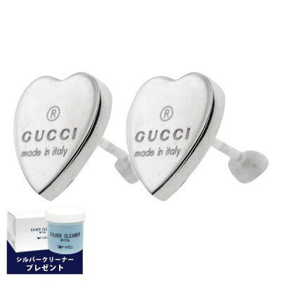 《最大5500円クーポン配布中_5/14 11:59迄》グッチ GUCCI レディース ピアス ハート シルバー 223990 J8400 8106 | コンビニ受取 xcp9 ブランド