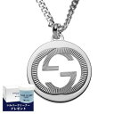 《最大5500円クーポン配布中_5/14 11:59迄》グッチ GUCCI メンズ ネックレス Gロゴモチーフ ペンダント シルバー 246490 J8400 ...