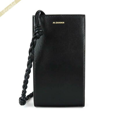 《最大5500円クーポン配布中_5/14 11:59迄》ジルサンダー Jil Sander レディース ショルダーバッグ レザー スマートフォンケース スマホショルダー ブラック J07VL0002 P4841 001 | ブランド