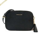 《P3倍_9日11:59迄》マイケルコース MICHAEL KORS レディース ショルダーバッグ JET SET カメラバッグ ミディアム ブラック 32F7...