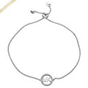 マイケルコース MICHAEL KORS ブレスレット レディース MKロゴ ラインストーン サークル ペンダント シルバー MKC1246AN040 | コン...