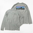 パタゴニア Patagonia 長袖 Tシャツ メンズ P-6ロゴ レスポンシビリティー ロングスリーブ S/M/L/XL グレー 38518 Gravel Heather | ブランド【全品ポイント3倍 9/16 23:59迄】