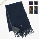 ラルフローレン RALPH LAUREN マフラー メンズ レディース リバーシブル ウール混 PC0455 | コンビニ受取 ブランド【ポイント5倍_7/11...