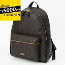 《P3倍&最大5000円クーポン_16日10:59迄》コーチ COACH レディース リュックサック ラグジュアリー シグネチャー バックパック ブラウン F5...