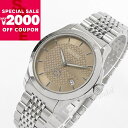 《最大2000円クーポン7/4 11:59迄》グッチ GUCCI 腕時計 メンズ Gタイムレス G-Timeless 38mm ブラウン×シルバー YA1264...