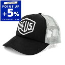 デウスエクスマキナ Deus Ex Machina 帽子 メンズ Baylands Trucker ロゴ メッシュ キャップ ブラック×グレー DMS07875...