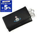 ヴィヴィアンウエストウッド Vivienne Westwood キーケース レディース メンズ オーブ ブラック 51020001 NAPPA N403 BLA...