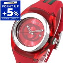 グッチ GUCCI 腕時計 メンズ レディース SYNC グッチシンク 36mm レッド YA137303 | コンビニ受取 ブランド【ポイント5倍_7/11 ...