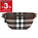 バーバリー BURBERRY ボディバッグ メンズ レディース チェック柄 ウェストバッグ ブラウン系 8052806 | ブランド【ポイント3倍_7/12 1...