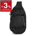 パタゴニア Patagonia ボディバッグ メンズ レディース Atom Sling アトム スリング 8L ブラック 48262 BLK | コンビニ受取 ...
