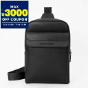 エンポリオアルマーニ EMPORIO ARMANI ボディバッグ メンズ 縦型 スクエア ワンショルダー ブラック Y4O453 YQ75I 81973 | コンビニ受取 ブランド【最大3000円クーポン7/14 11:59迄】