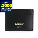 バーバリー BURBERRY カードケース メンズ 薄型 レザー ブラック 8011669 | コンビニ受取 ブランド【最大3000円クーポン7/14 11:5...